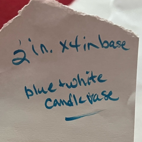 Delft Nautical Blue Candle Holder - Picture 6 of 6